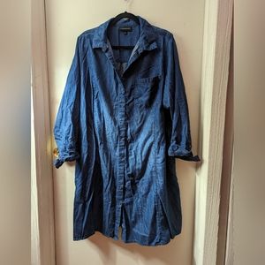 Long Sleeve Denim Dress